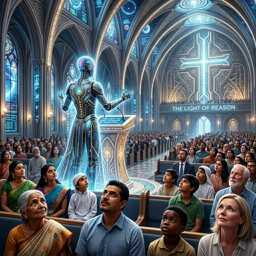 Artificial Intelligence in Future Church - Symbol of Hope