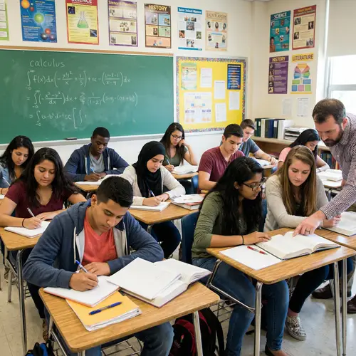 Engaging High School Classroom Environment