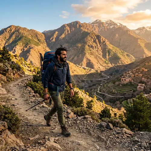 Hiking in the Atlas Mountains - Scenic Adventure in Morocco