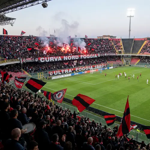 Foggia Stadium 1:1 Ultra Fans Match Video