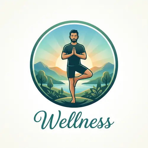 Serene Wellness Logo Design Ideas