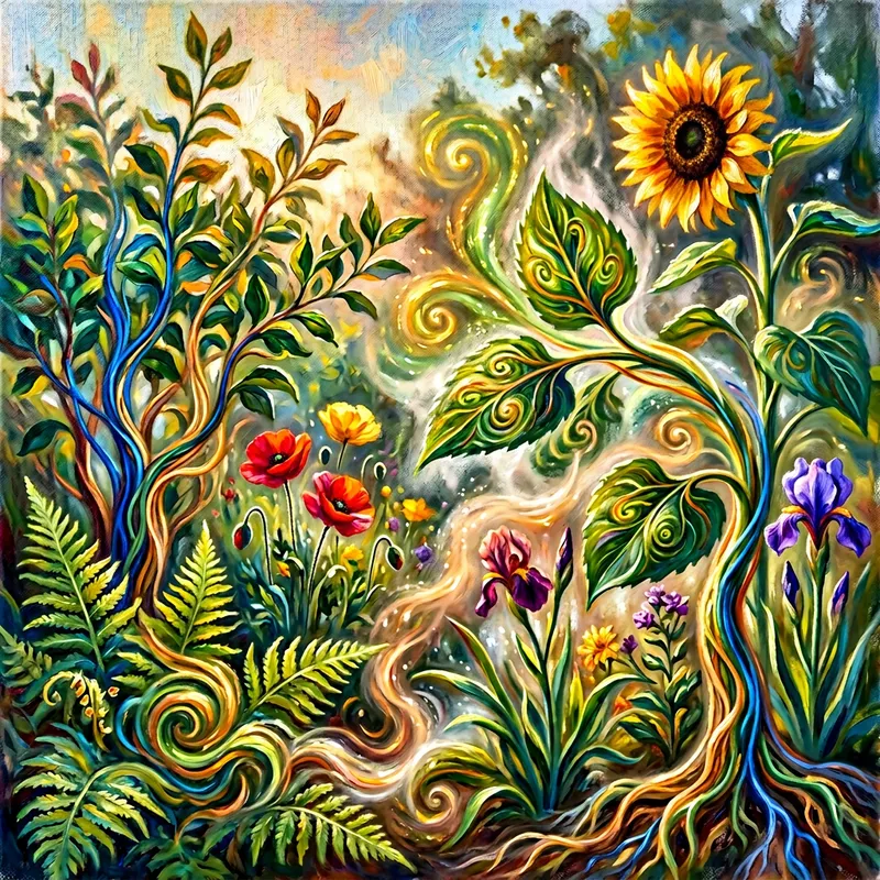 Plant Physiology in Impressionist Art