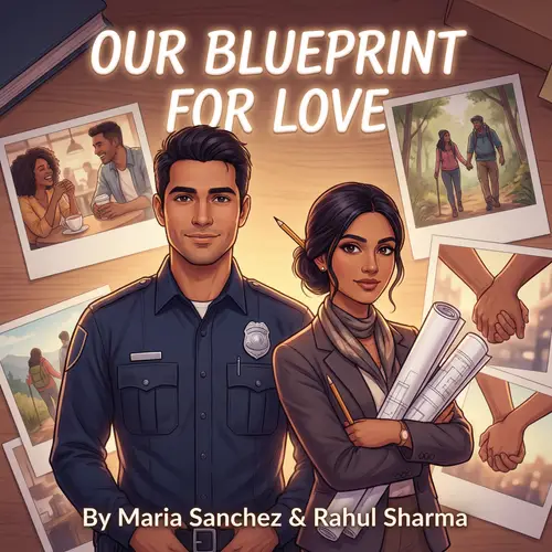 Love Story Book Cover: Police Officer & Architect Designer Romance