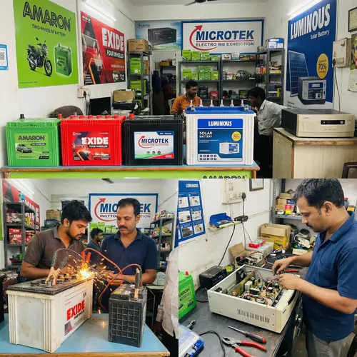 Buy Amaron, Exide, Microteck & Luminos Batteries | Two-Wheeler & Four-Wheeler