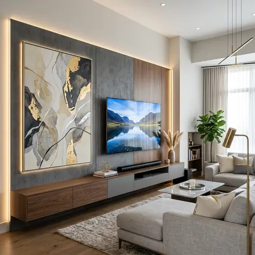 Stylish Modern TV Wall Design Ideas