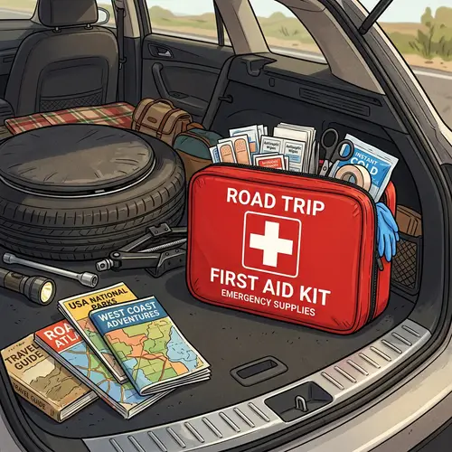 Road Trip First Aid Kit | Essential Travel Medical Supplies