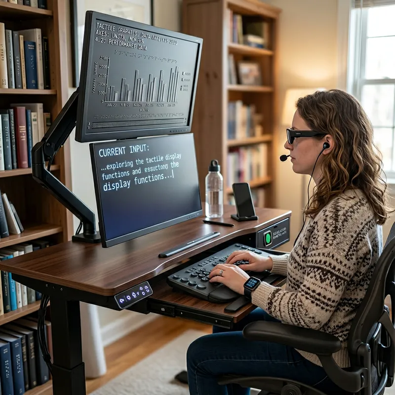 Smart Desk System for Visually Impaired and Blind Individuals - Revolutionary Technology for Academic Support Smart Desk System for Visually Impaired and Blind Individuals - Revolutionary Technology for Academic Support