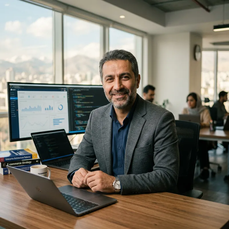 Pouria Parhizkar | Experienced Software Engineer and E-commerce Developer from Iran