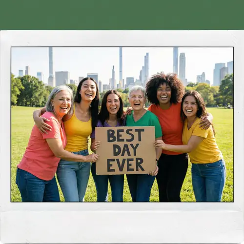 Diverse Women Celebrating Professionalism in Portrait