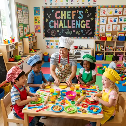 Chef's Challenge for 4-Year-Olds: Fun Preschool Activity