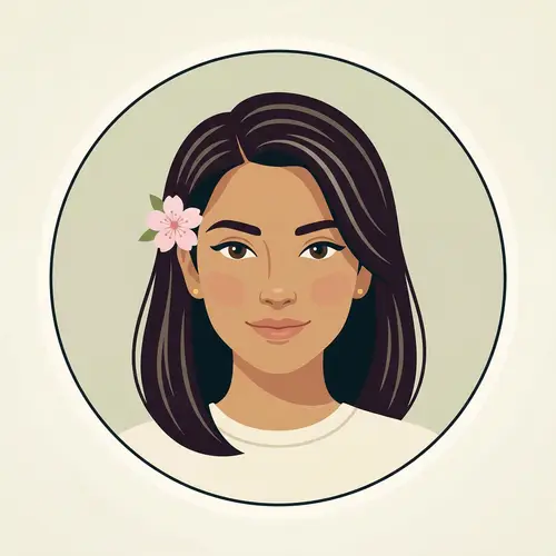 Elegant Women's Portrait Illustration