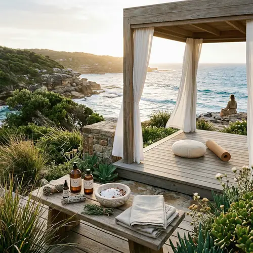 Elegant Ocean Wellness: Nature's Serenity