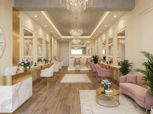 Elegant Women's Salon Design Ideas