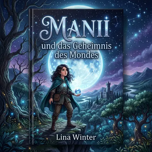 Manii and the Secret of the Moon - Book Cover