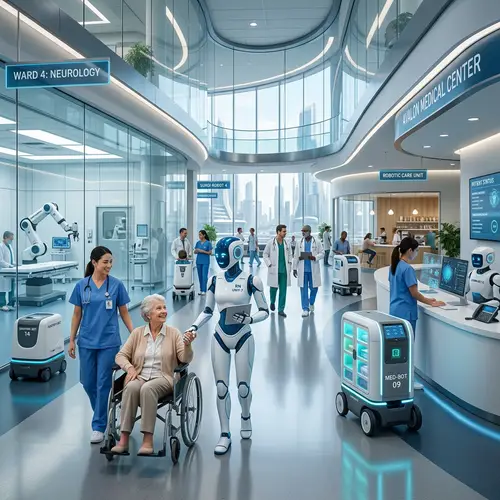 Future Hospitals: Revolutionizing Healthcare with Robots