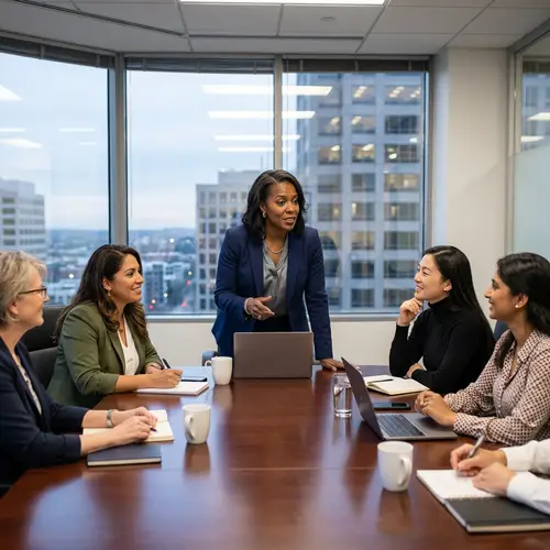 Empowered Women in Leadership Roles