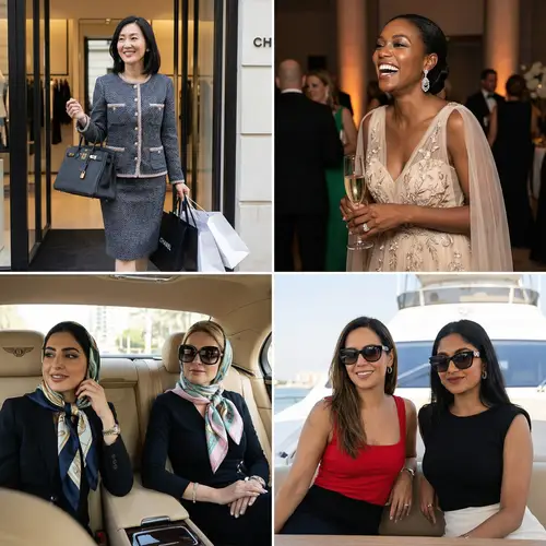 Rich Women: Diverse Affluent Ladies Lifestyle
