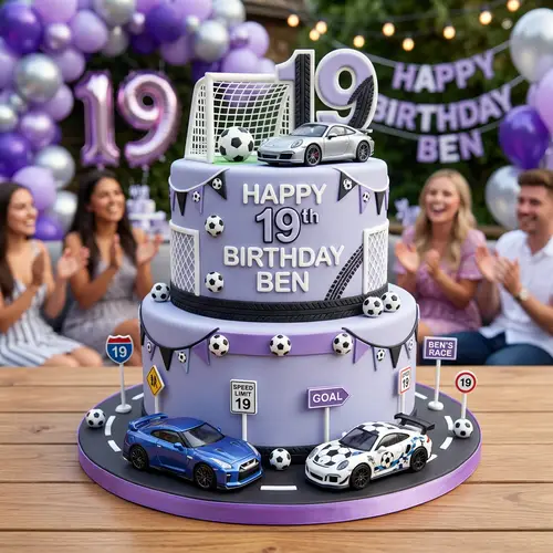 Perfect Cake Ideas for Soccer & Car Lovers