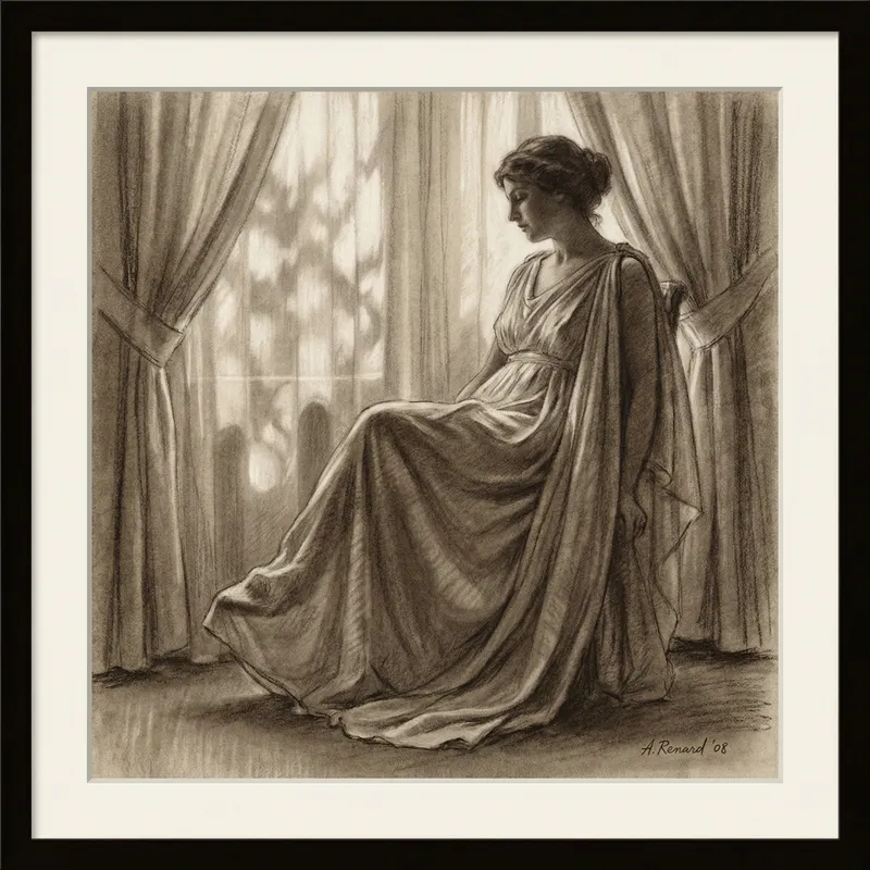 Elegant Nude Art: Classic Feminine Beauty