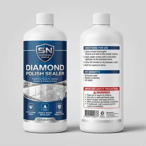 SN CHEMIICL SHIELD Diamond Polish Sealer - Protect & Shine
