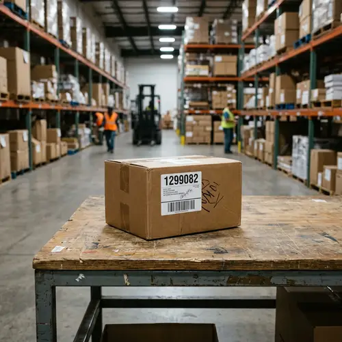 Parcel on Table - Efficient Warehouse Management