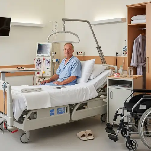 Comfortable Hospital Room for Patients
