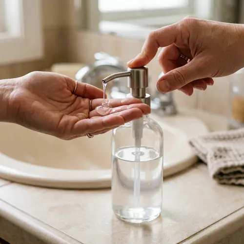 Hand Wash Lotion in Neutral Pump Bottle