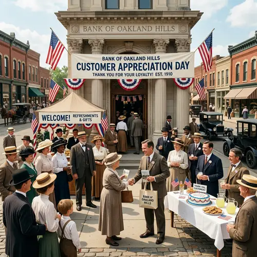 Customer Appreciation Day at Our Bank