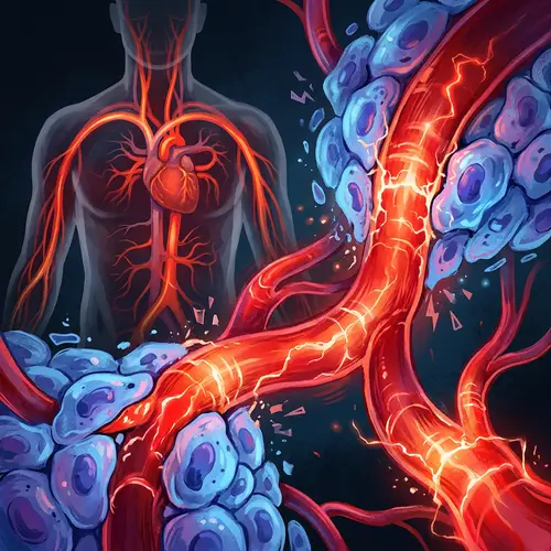 Visualizing Hypertension: High Blood Pressure in Veins