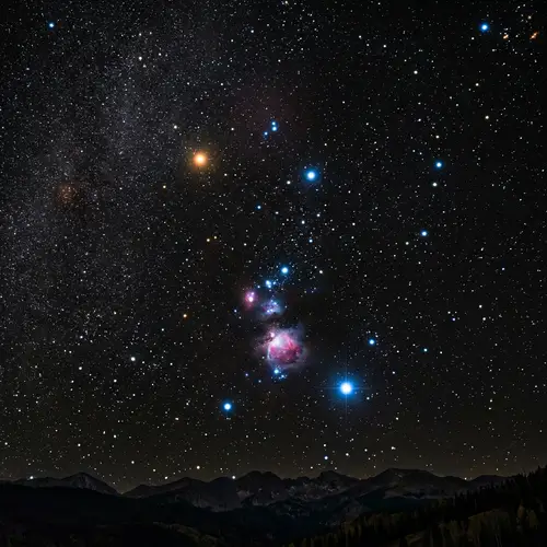 Orion Constellation: Breathtaking Night Sky View