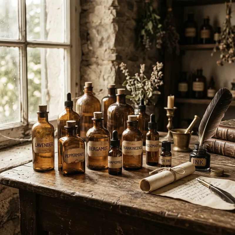 Vintage Essential Oils: Discover Nature's Scents Vintage Essential Oils: Discover Nature's Scents