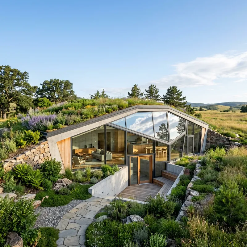 Unique 100m2 House with Underground Floor