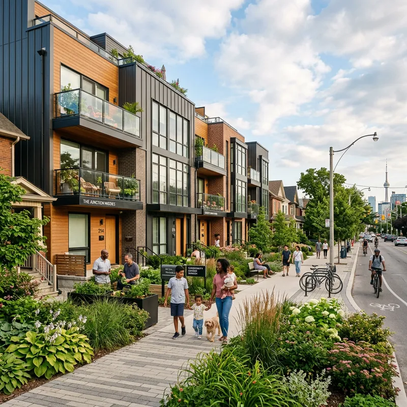 Missing Middle Multiplex in GTA: Modern Urban Living Missing Middle Multiplex in GTA: Modern Urban Living