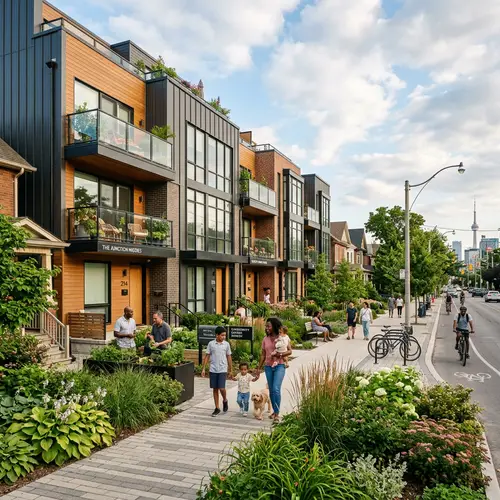 Missing Middle Multiplex in GTA: Modern Urban Living