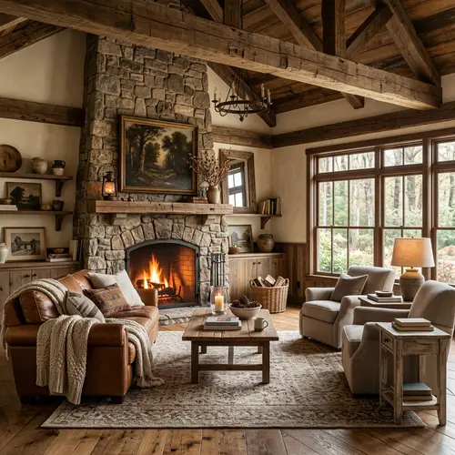 Beautiful Rustic Living Room Design Ideas