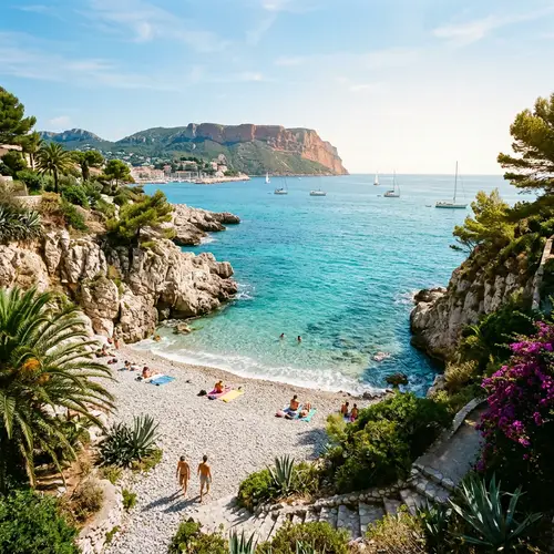 Plage du Bestouan: Tranquil Pebble Beach on the French Riviera