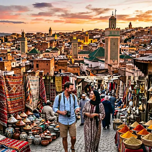 Exploring the Rich History of Fes, Morocco | Old Town Market Scene