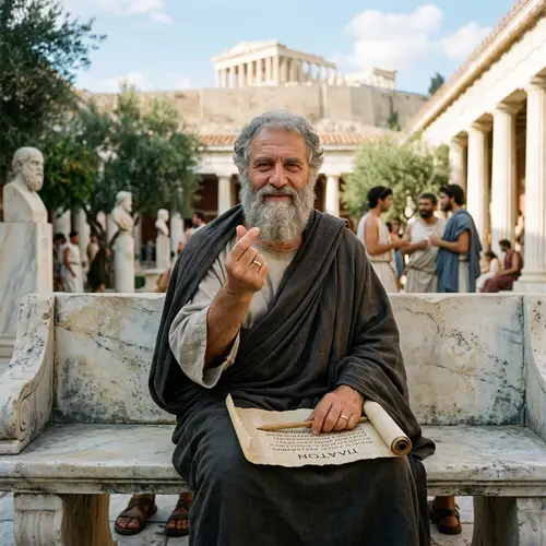 Plato's Heart Sign: Philosophy Meets Love