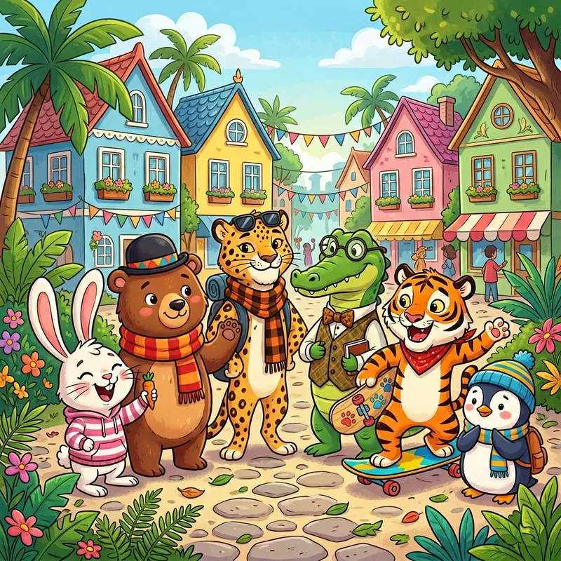 Skzoo - Adorable Cartoon Animal Characters Skzoo - Adorable Cartoon Animal Characters