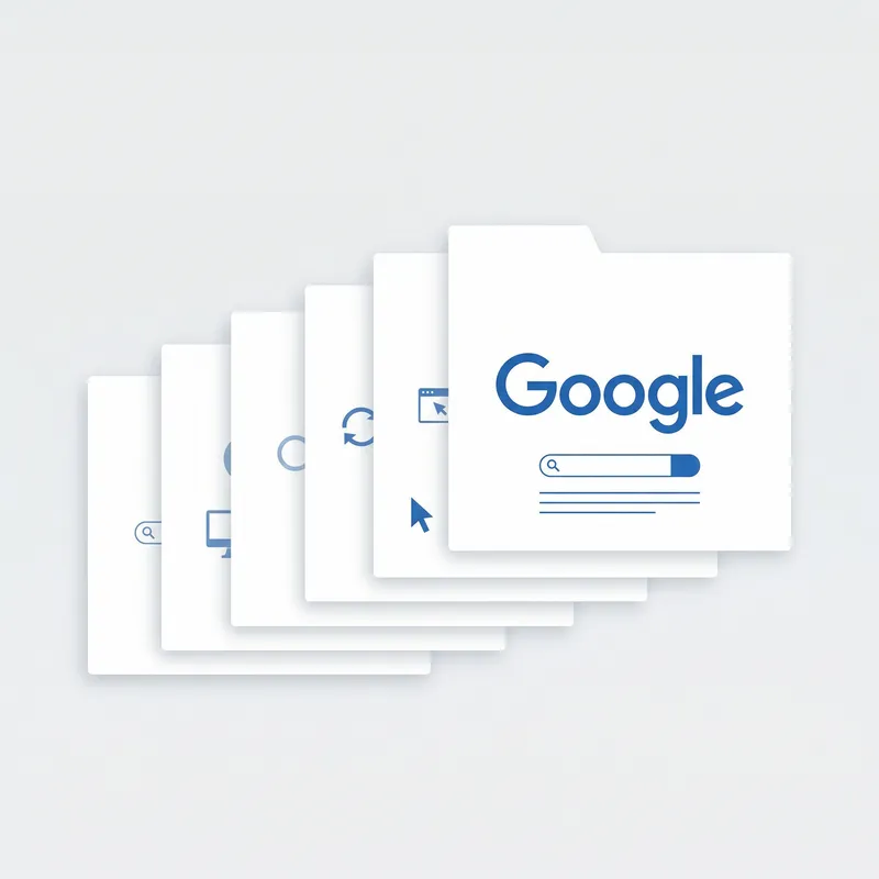 Blue Hue Google Logo Design | Modern & Minimalist Style