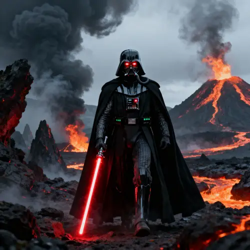 Sith Lord Character Inspired by Star Wars