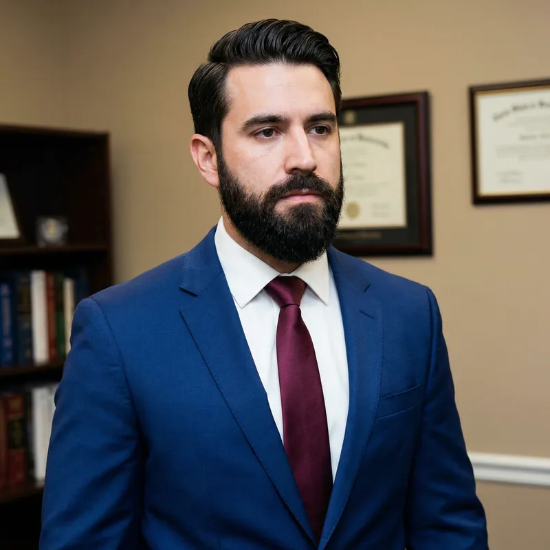 Professional Male Model Ibrahim El Subhy in Royal Blue Suit