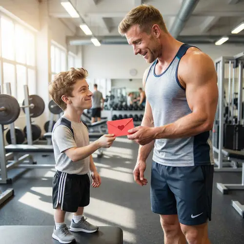 Valentine's Day at the Gym: A Unique Surprise