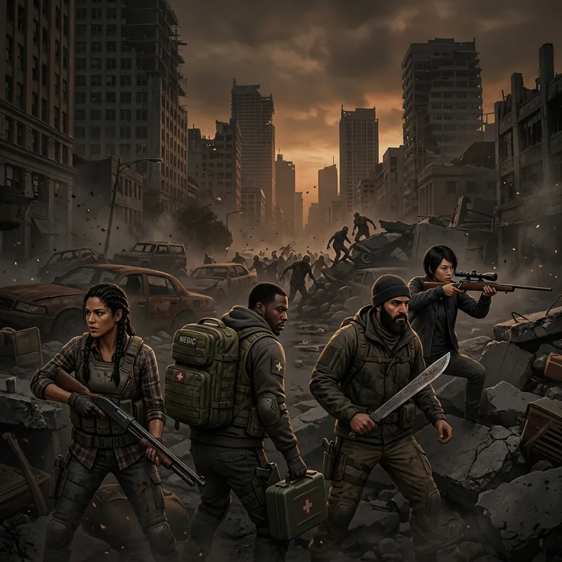 Apocalyptic Video Game World | Global War Theme