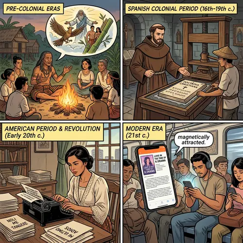 Filipino Evolution: Storytelling, Writing, and Technology Progression