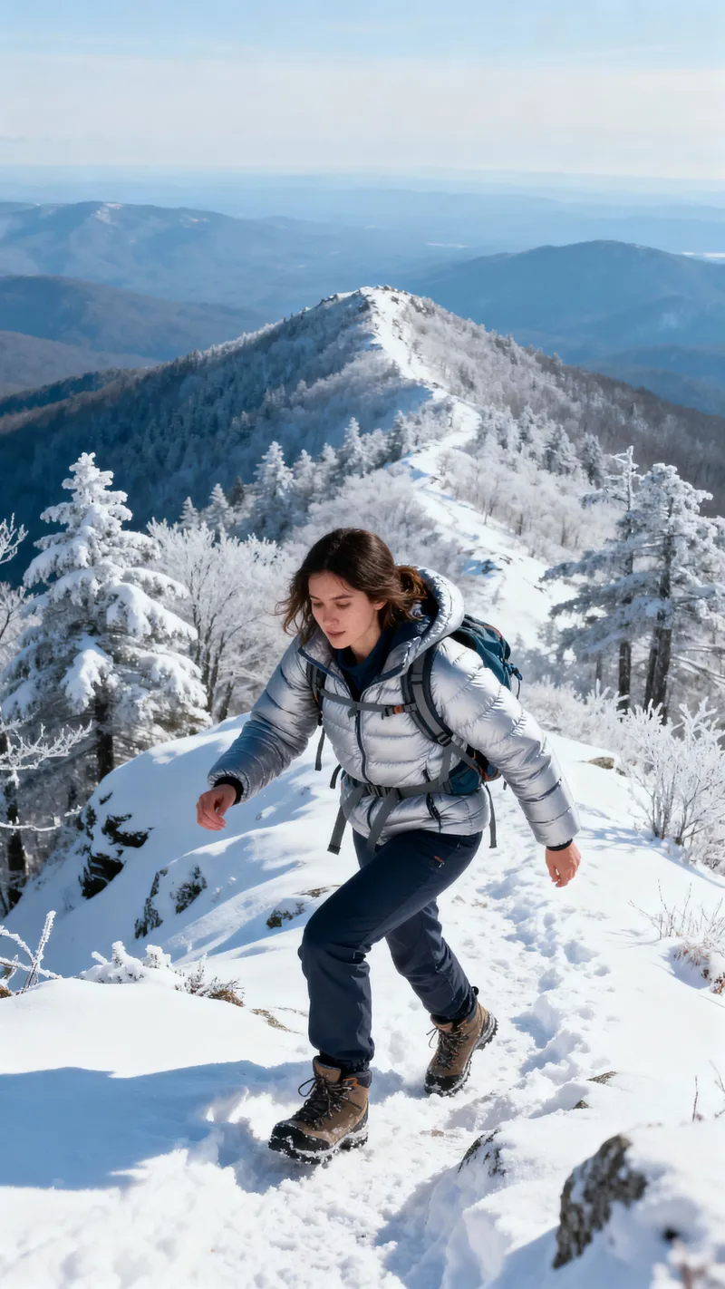 Winter Trail Climbing: Appalachian Adventure