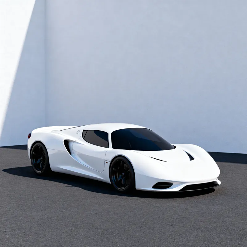 Futuristic Concept Car Design Showcase