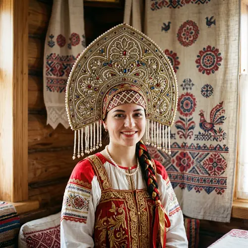 Russian Kokoshnik Headdress: Tradition & Elegance