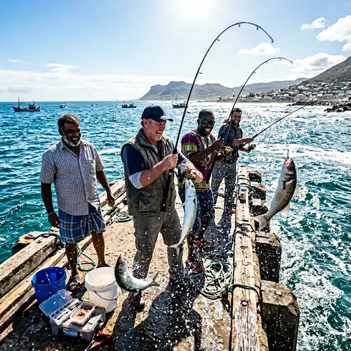 Fish Catch Fun: A Day by the Ocean