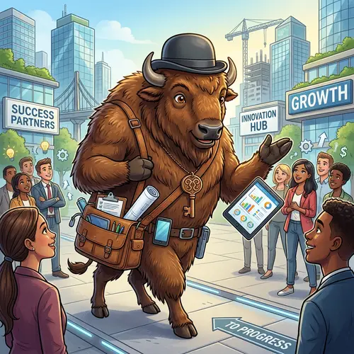 Bizzy the Bison: Symbol of Resilience and Leadership